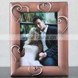 Factory Best Selling New Style Love Heart Photo Frame for Coppery Plated Photo Frame KJJ-2 thumbnail-4