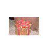 Beautiful Tinsel Gift Box Personalized Christmas Decoration for Children thumbnail-1