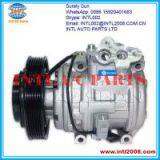 AIRCON Compressor 447170-8520 10PA15L AUTO AC Compressor for TOYOTA Altis 1.8L 2001-2004 6pk, 146mm thumbnail-1