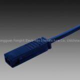 AMP 2 Pin Connection Pole Lighting System Splitter Snap in Lock Led Connectors 250V Extension Plug Male to Female Plug Cable thumbnail-3