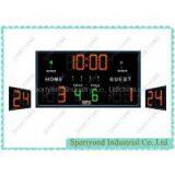 Electronic Basketball Scoreboard With Shot Clock