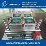 IML thin wall injection mold system