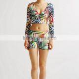 Women's Active Sports Workout Yoga Clothes Tracksuit Set thumbnail-3