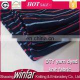 Winfar Textile Knit Black White Yarn Dyed Stripe Fabric for Briefs Underpants thumbnail-2