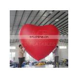 2014 HOT Inflatable red heart helium balloon with high quality