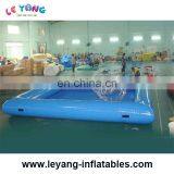 Commercial Grade Rectangle Inflatable Pool With Water Ball for Sales