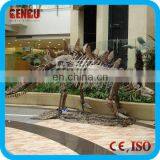 Animatronics Dinosaur Fossils Playground Equipment