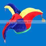 2017 Newest Jester Clown Mardi Gras Party Costume Hat thumbnail-1