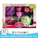 Hot Sales Girls Kitchen Toys Plastic Tea Play Set for Kids