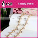 2015 Hot Sale High Quality Rhinestone Chain for Garments/bags