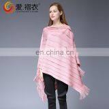Personalized Layer Pleated Design Loose Women Big Size Pleated Tops With Tassels Hem thumbnail-2