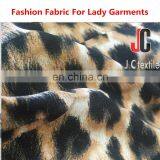 Raw Material Gold Leopard Print Design 100% Rayon Silk Soft Poplin Printed Fabric thumbnail-2