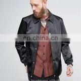 Coach Jackets - New Custom Made High Quality Custom Coach Jackets,coaches Jackets With Strap and Buttons thumbnail-3