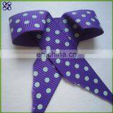 Hot Printing Technic Plaid Grosgrain Ribbon