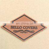 Factory Provide Pu/Genuine Leather Garment Patchs Fashion/ Leather Clothing Label for Garment
