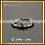 Lady bags accessory OEM and ODM pointed pin buckle