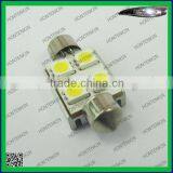 Hot Wholesale 5050 Led Car Light 31mm 36mm 42mm 44mm Dome Lamp 63LM 0.53W C5w