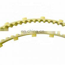 Высококачественный безшовный ремень привода T10 - 3040 из ПУ шириной 25 мм, желтого цвета, для кардочных машин thumbnail-5