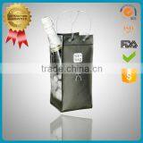 2016 Eco-friendly Colorful Pvc Beer Bottle Cooler Bag Plastic Pvc Ice Wine Bag thumbnail-1