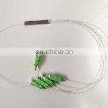 Support Customizaiton Service Splitter Plc sc Apc Fiber Optic Splitter Sc/apc 1x4 0.9mm Diameter 1m Length Plastic Package thumbnail-4