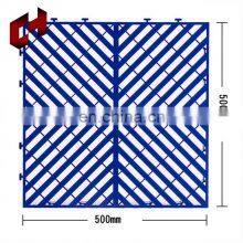 50Mm Style Commercial Pvc Coating Parking Floor Tiles Ceiling Security Grill Grid Interlocking Flooring Tiles For Garage Assist thumbnail-4