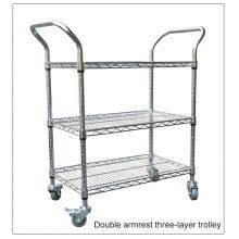 ESD SMT SMD Reel Storage Trolley Rack Wire Shelves Cart thumbnail-2
