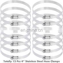 Flexible Spring DIN 13-19mm Hydraulic Heavy Duty Stainless Steel Hose Clamp thumbnail-5