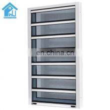 Non Thermal Break Profile Architectural Louvers,Glass Louvre Windows With Safety Glass,Single Glazing Glass Louvres thumbnail-1