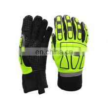Heavy Duty Ringer Impact Safety Mechanic Gloves
