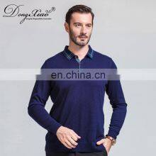100% Merino Wool Sweater for Men Lightweight Long Sleeve Pullover Winter Knitted T-shirt 16gg thumbnail-4