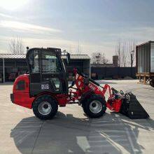 1000kg Tractor Loader HZM 810 Mini Wheel Loader With Euro 5 Engine thumbnail-3