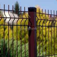 3D Welded Wire Mesh Panels, 3D Curved Fences, Arched Outdoor Garden Fences for Sale thumbnail-4