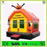 PVC,0.55mm PVC Tarpaulin Material and Castle Type Inflatable Bouncer thumbnail-1
