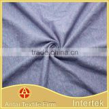 Soft breathable cotton polyester spandex single jersey fabric for T-shirt