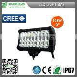 Hot Sell popular CREE 108w LED Light Bar for Offroad Vehicle,Heavty Duty,Agriculture,Mining and Marine QRLB108-C