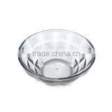 Clear Transparent Round Plastic Salad Bowl thumbnail-1