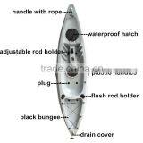 Professional Sit On Top Kayak Plastic Fishing Boat thumbnail-3