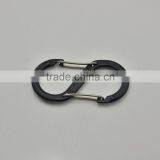 S Shape Double Gates Carabiner Colored thumbnail-2