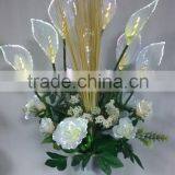 2017 New Garden Decor Lamp Wholesale Price Artificial Big Size Fiber Optic Calla Lily Flower Pot thumbnail-2