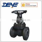 API 600 High Pressure 800LB 1500LB 2500LB Gate Valve With Flange Ends