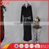 Coral Fleece Zip Bathrobe thumbnail-6