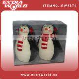 Christmas Ceramic Salt and Pepper Set