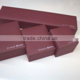 2015 custom cardboard jewelry set boxes manufacturer in China