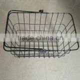 High Quality Hangzhou Factory Metal Wire Bicycle Basket
