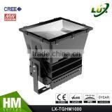 5 Years Warranty, UL Approved #481383, Gymnasium Lights, Meanwell Driver, Copper Heatpipe, 500W LED High Mast Light thumbnail-2