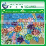 Hot Sales Printed Lace Polyester Lace AP8321 thumbnail-1