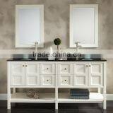 E1 Particleboard / Plywood / MDF custom clearance white bathroom wall cabinets