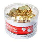 High Quality Golden Binder Clip Metal Long Binder Clip School Office Stationery