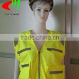 100 Polyester Oxford Fabric Fluorescent Yellow Fabric for Workwear thumbnail-2