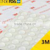 9.5*3.7mm Buffer Bumper Stop Cushion Glass Foot Cupboard Door Pads Adhesive Silicone Feet Bumper thumbnail-2